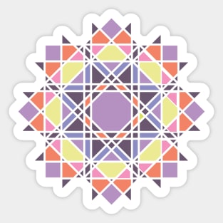 Geometric Art Sticker